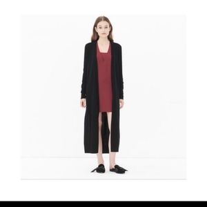 Sandro Paris - Long Wool Cardigan size 1